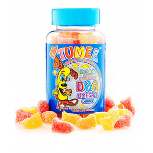 Mr Tumee DHA Omega - 3 Gumee  Awesome Fruit Flavors  60 Tumees